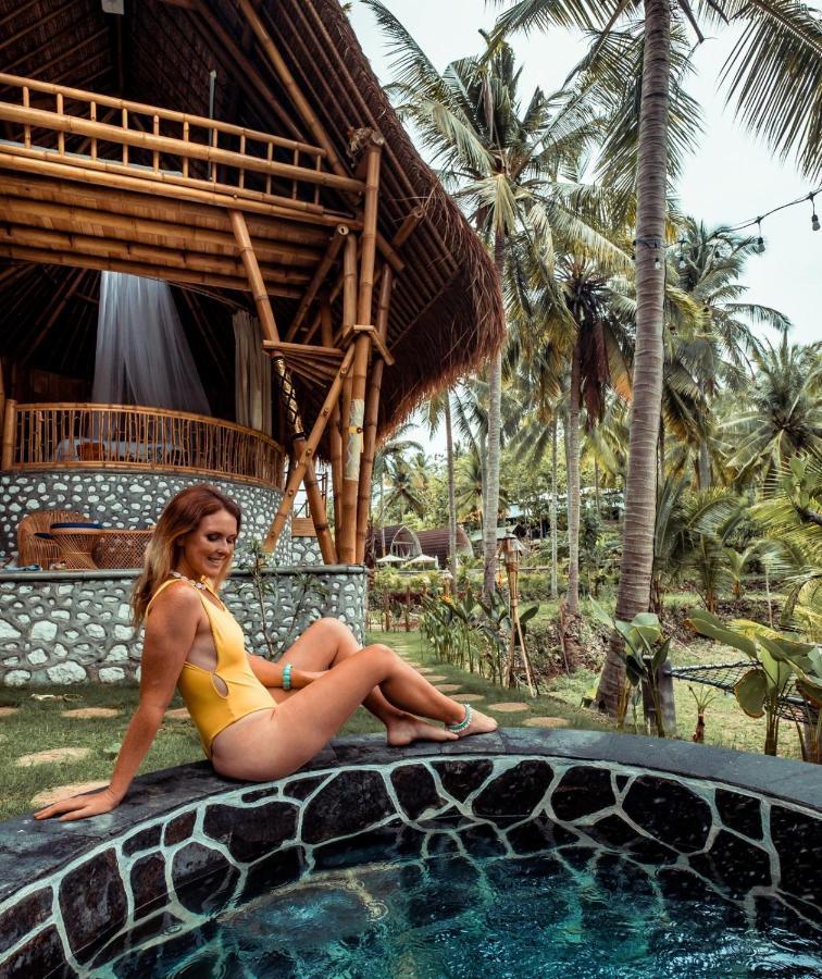La Royale Romantic Bamboo Villas Klungkung Exterior foto